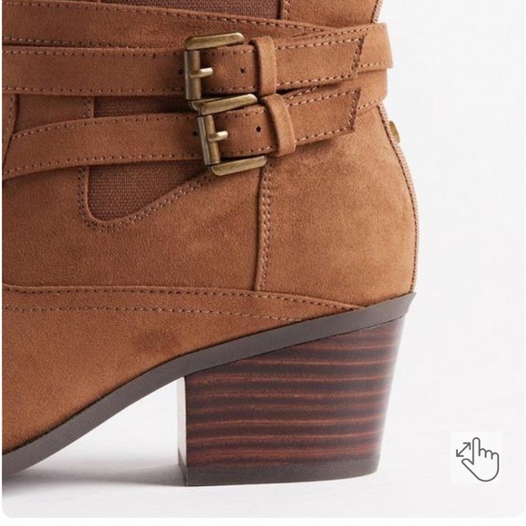 Torrid Strappy Buckle Ankle Boots - Picture 12 of 13